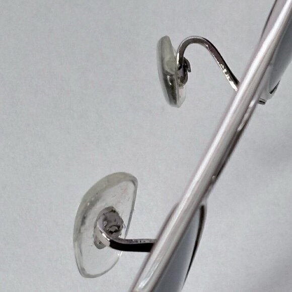 Ray-Ban Polarized Large Aviation Gunmetal/Crystal Green Lens Sunglasses Women’s - Picture 7 of 9